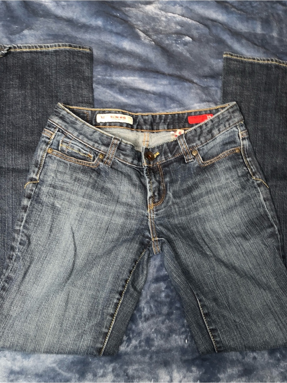 X2 Women's Faded Blue Boot Cut Jeans